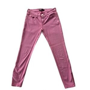 BDG Urban Outfitters Skinny Red Striped Tapered Zipper Jeans Size 27 Y2K Grunge‎